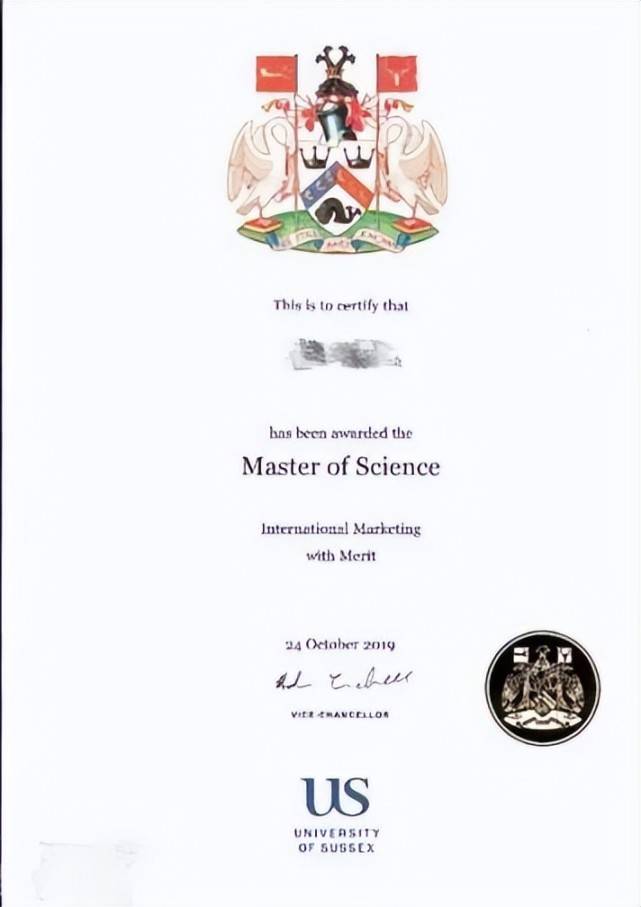 硕士学位证英国伯明翰大学硕士学位证中外本硕连读学位证书（部分展示）英国苏克萨斯大学硕士学位证中国教育