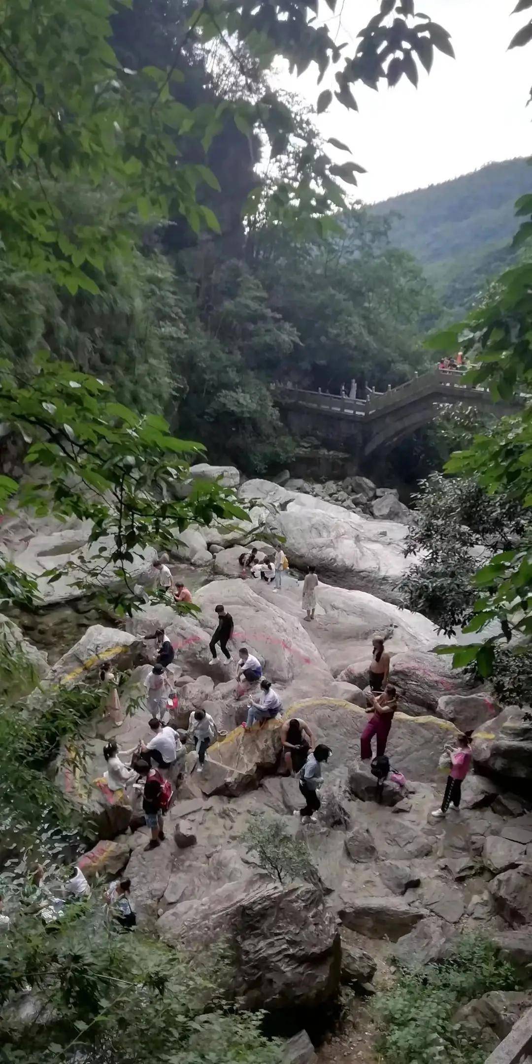 庐山三叠泉游记图片