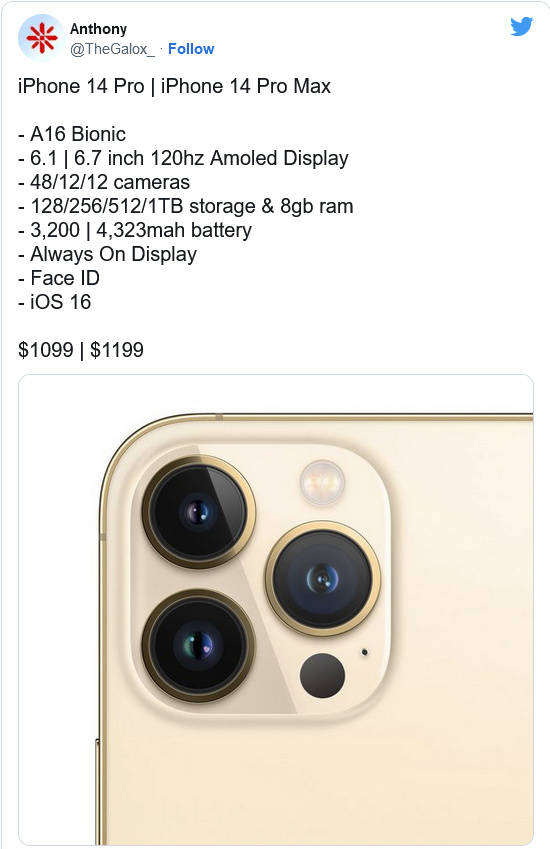iPhone 14：史上最贵iPhone系列？