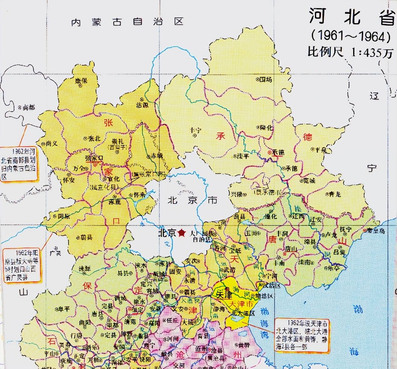 内蒙古张家口地图全图图片