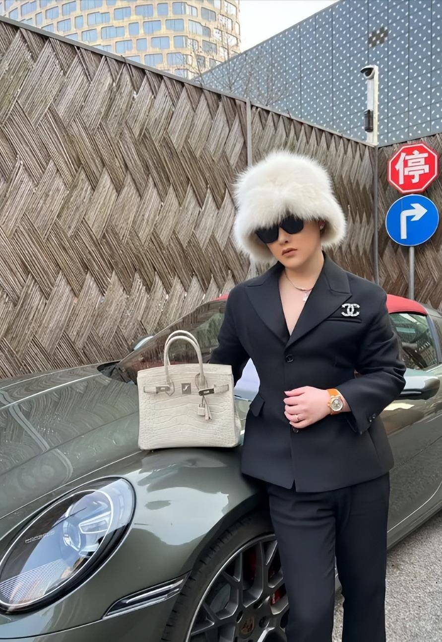 柏公子:雌雄难辨"真贵妇",碰瓷秦奋惹争议,神豪老