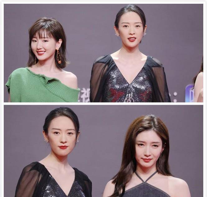 原创江疏影童瑶毛晓彤三十而已三美同台长相身材谁也不输谁