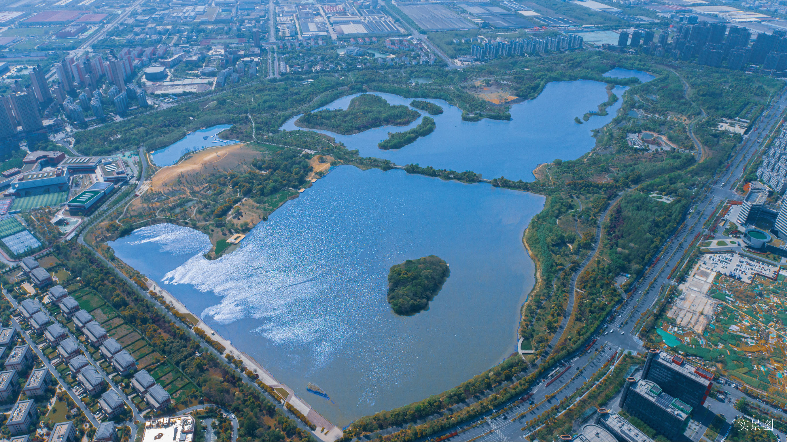 3000亩南艳湖湿地公园,面积相当于3个天鹅湖,6个逍遥津