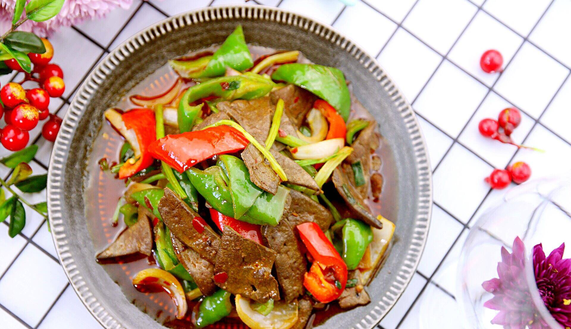 原创爆炒羊肝清热解毒护眼明目香味扑鼻口感贼爽