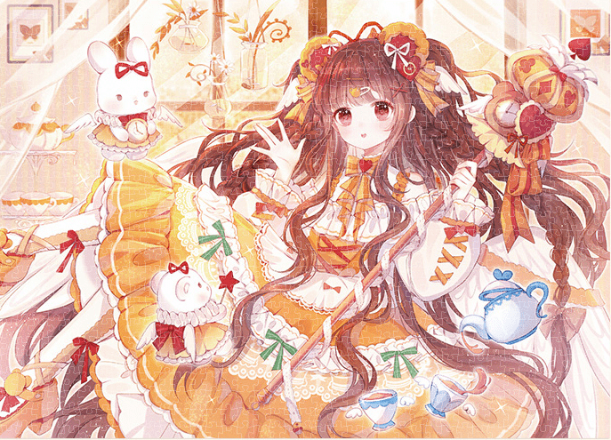 绝美的洛丽塔,与toi图益一起寻找拼图中的《城邦歌者》_lolita_少女