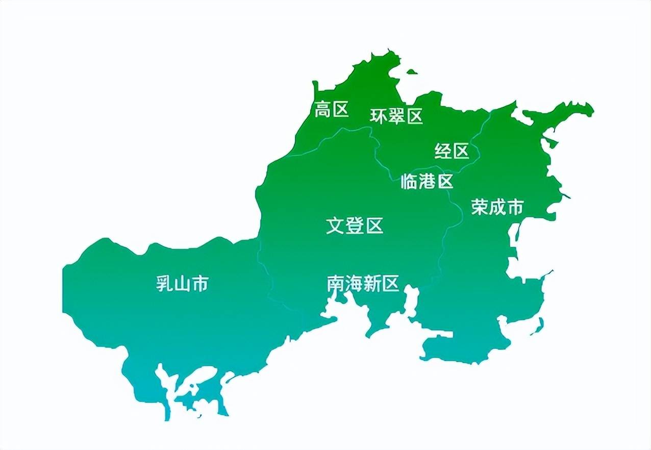 山东省的区划变动16个地级市之一威海市为何有4个区县