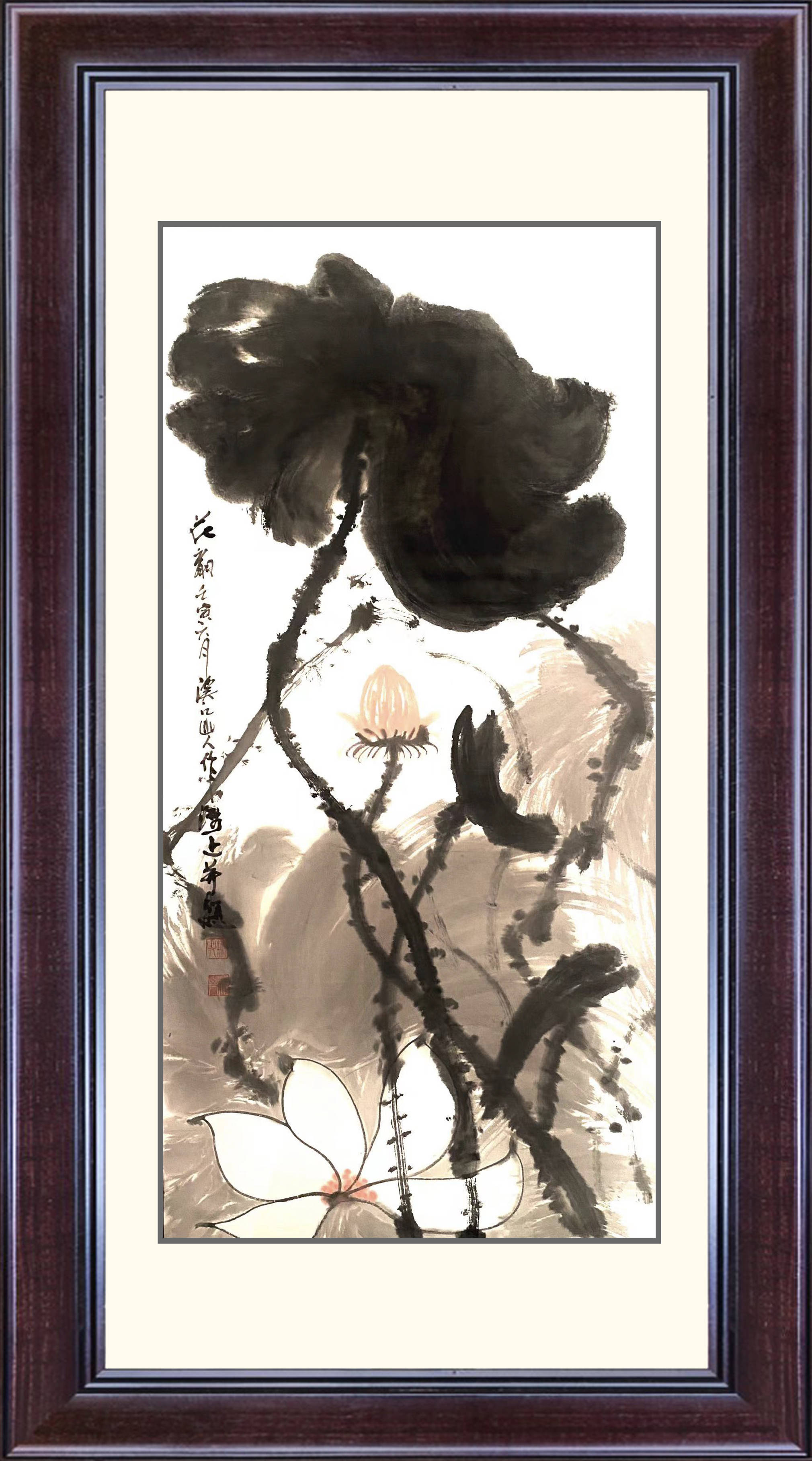 以手写心,以墨传情——当代大写意花鸟画名家朱祖国-著名书画家、指墨画大家朱祖国