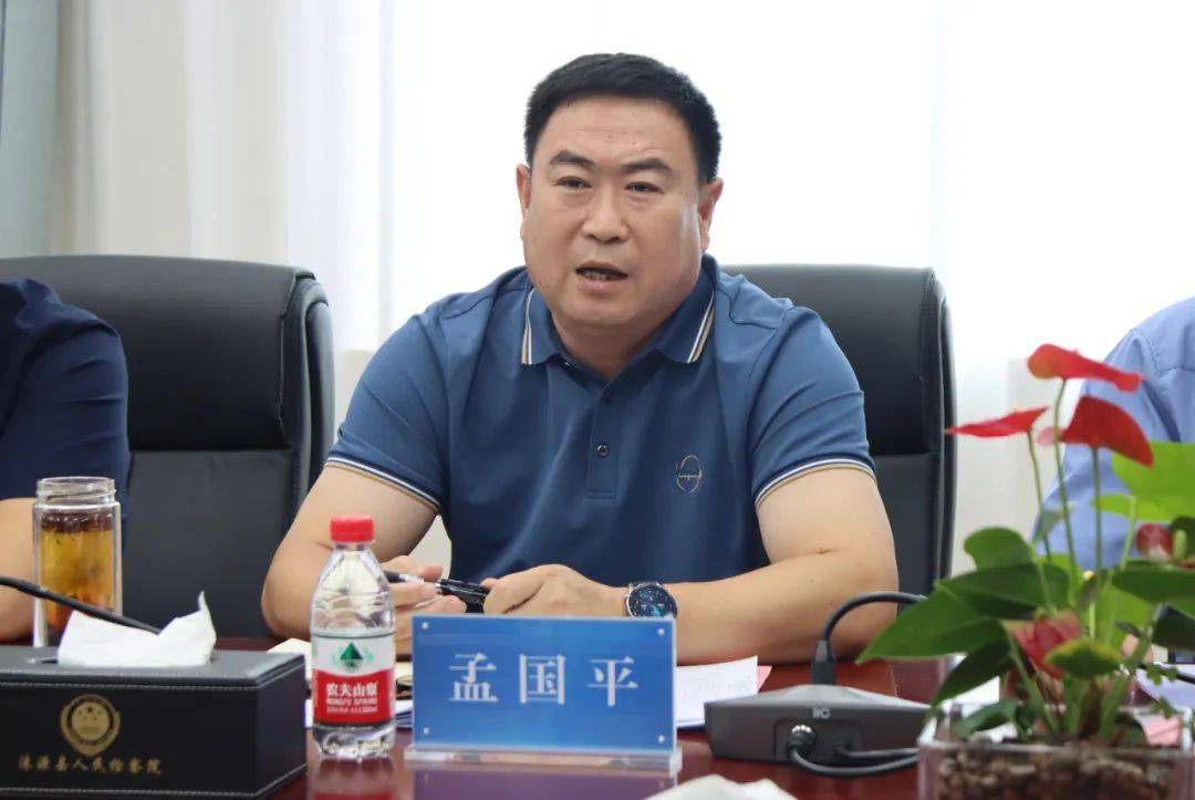 孟国平带领博野县检察院到涞源取脱薄真经