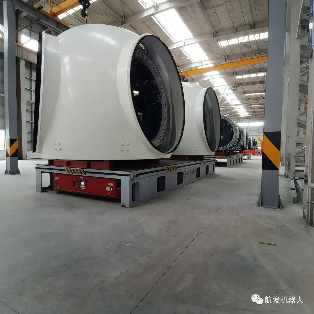 航发6台OmniTitan重载AGV助力中车松原产业园首台套风机下线_搜狐汽车_搜狐网