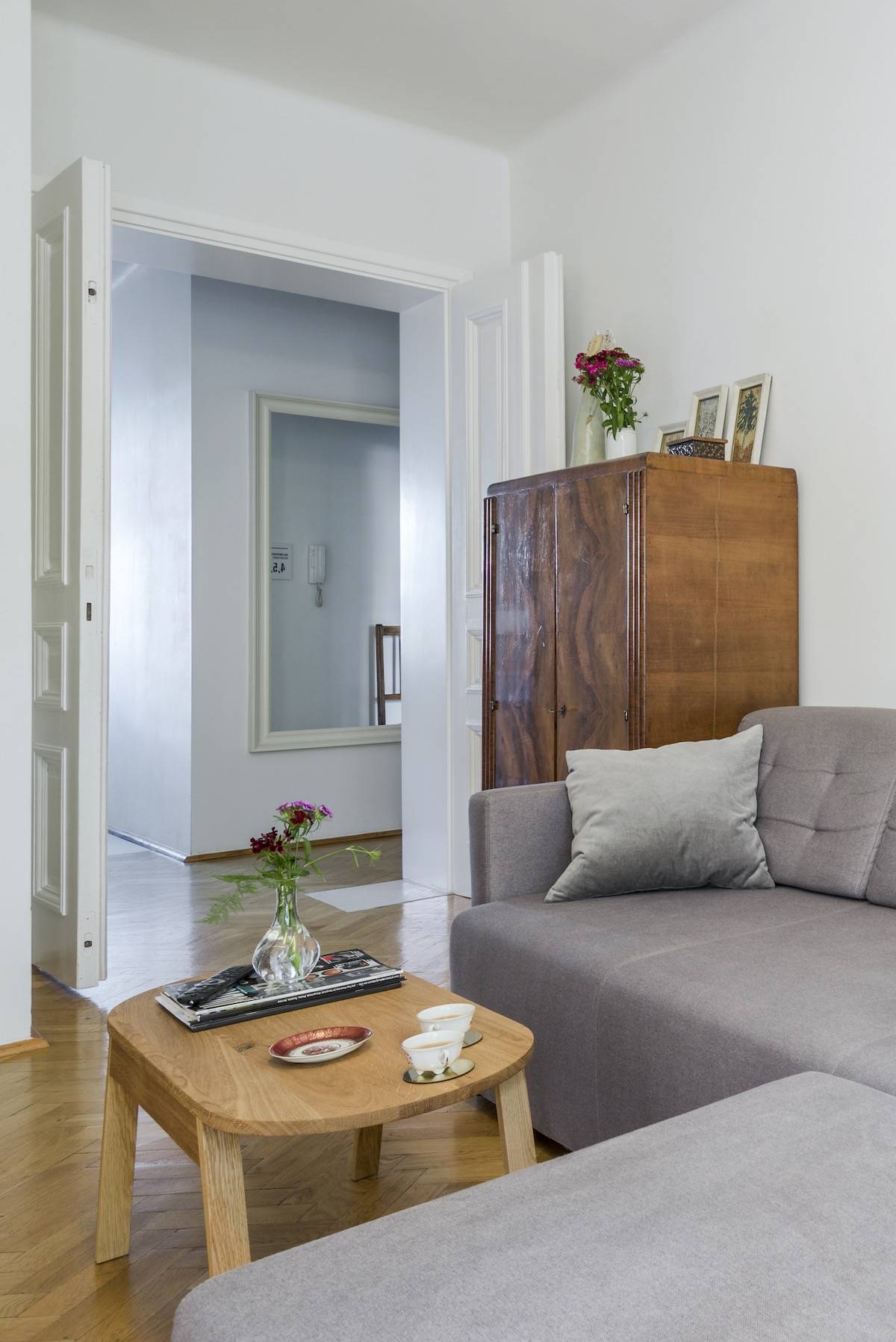 55平方面的小空间,装修设计简约清新,果然适合小两口_房子_风格_感觉