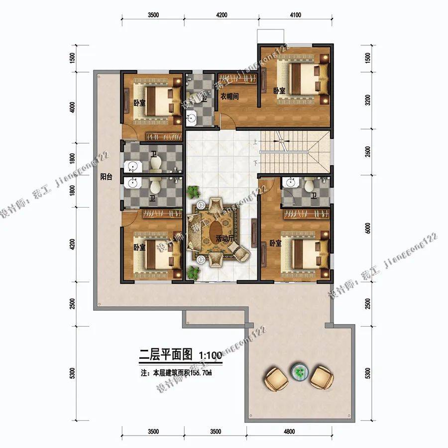 农村7字户型图图片