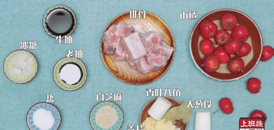 红烧排骨配料表图片