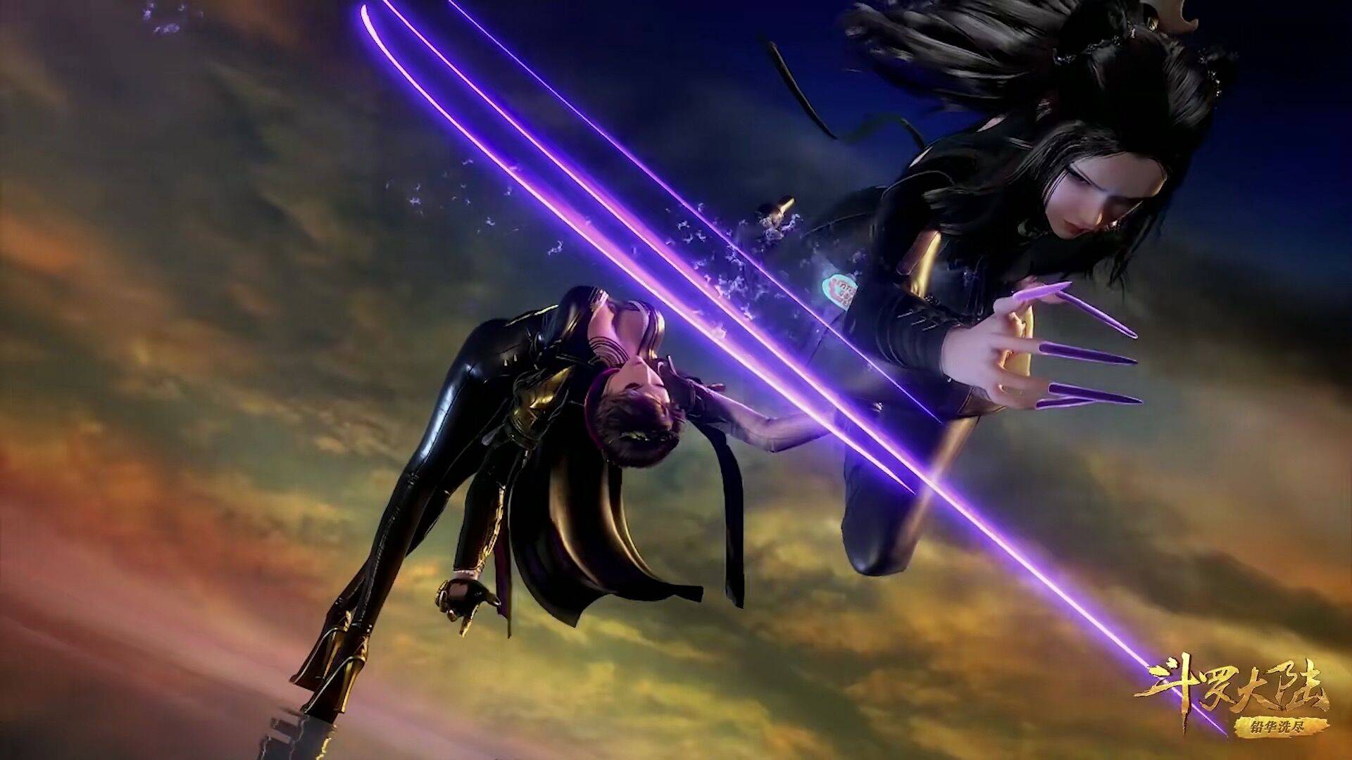 斗罗大陆:"青云"姐妹打架太逼真,打不过就挠,朱清破相了_朱竹_动漫_的