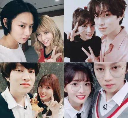 韩庚前脚刚大婚,金希澈就承认与小13岁女团成员恋爱啦_momo_妹子_舞台