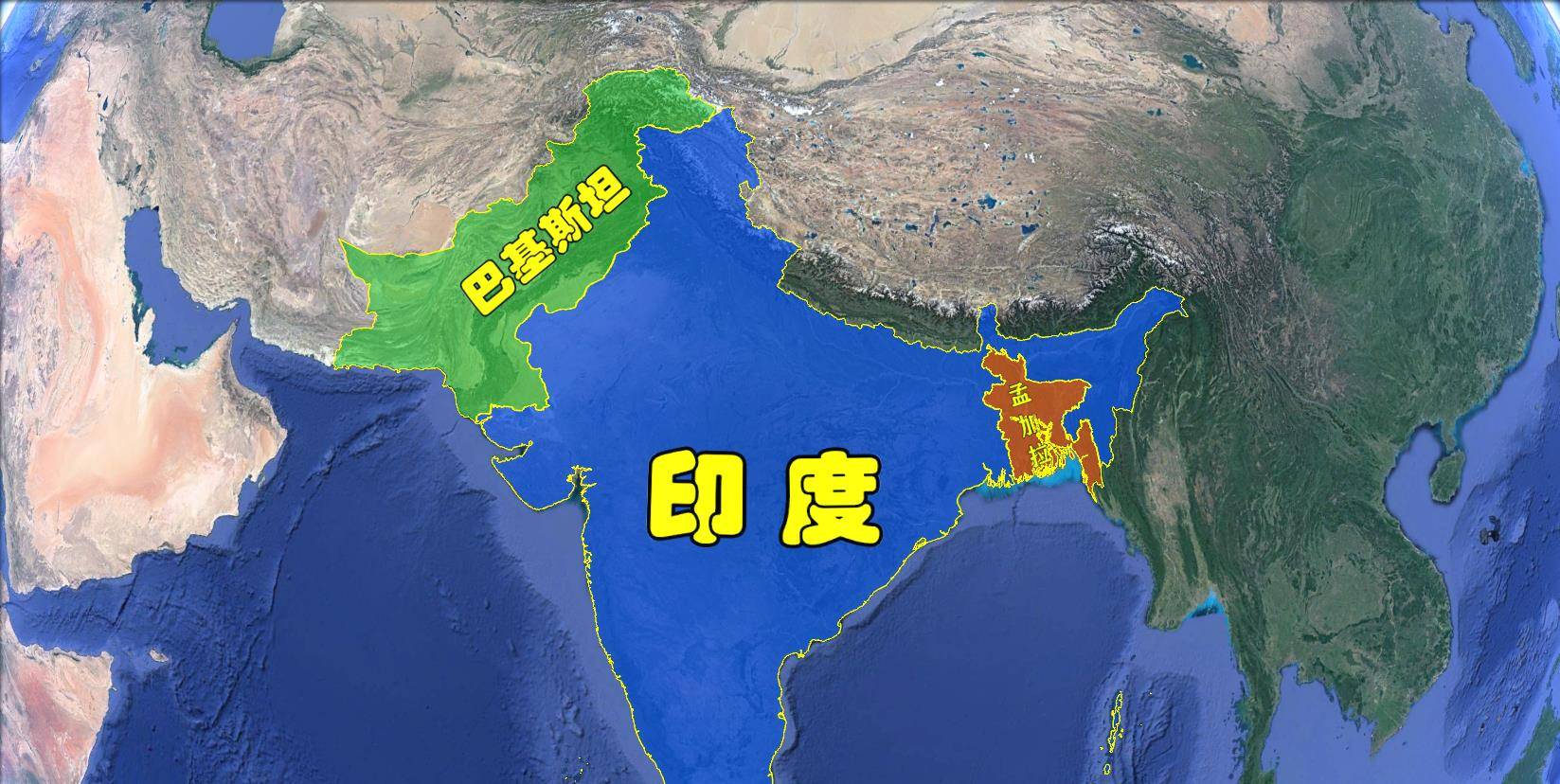 原创印度肢解巴基斯坦扶持孟加拉国独立为何孟加拉国要恩将仇报