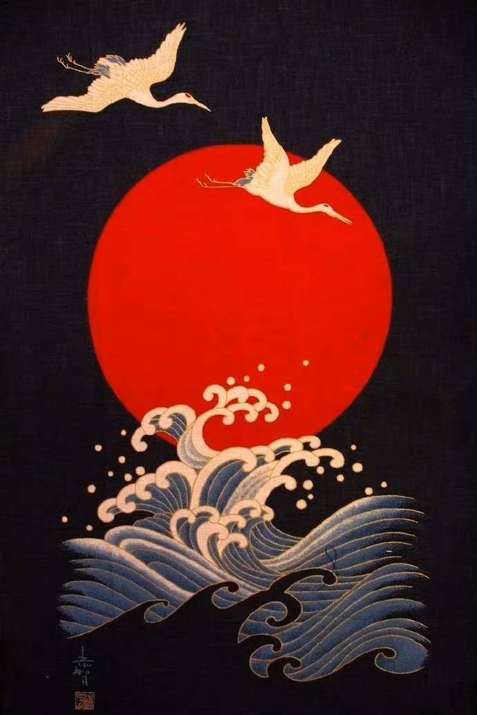 磨金石干货分享仙鹤纹样素材赶快收藏起来