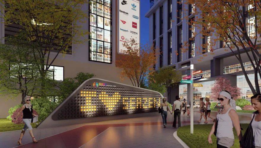 告白墙效果图part 3主入口广场摩登秀南主入口广场——作为商业形象