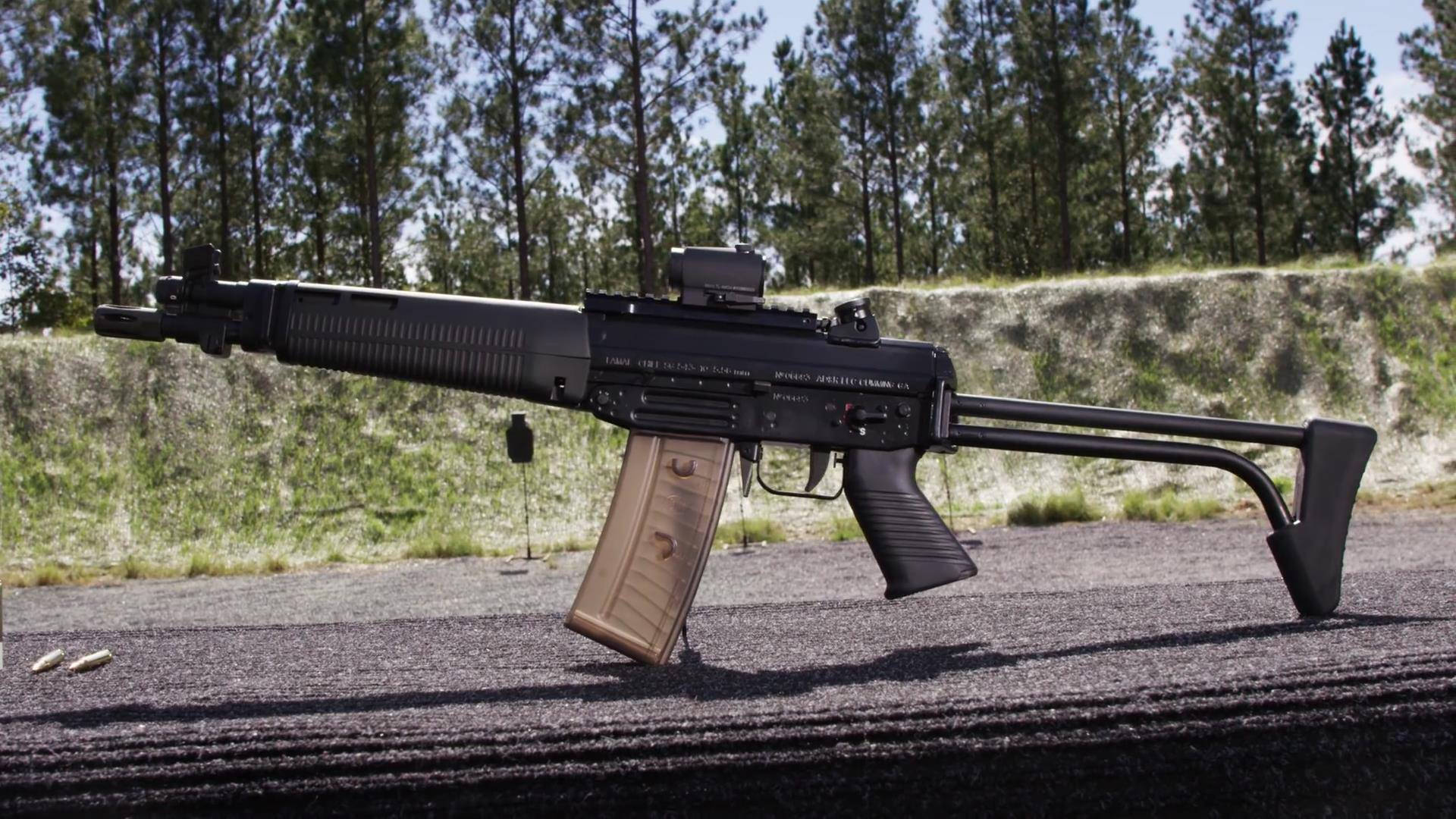 原创它是瑞士名枪却受法律限制出口只能授权他国生产装备多国军警