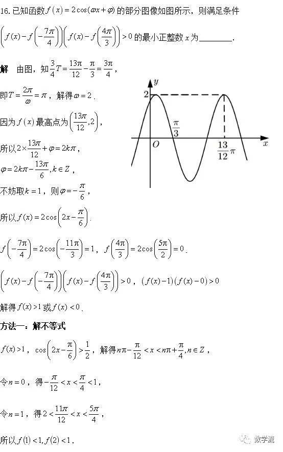 15 22年高考三角函数解三角形专题三角函数的图象与性质全 数学 全国 理科