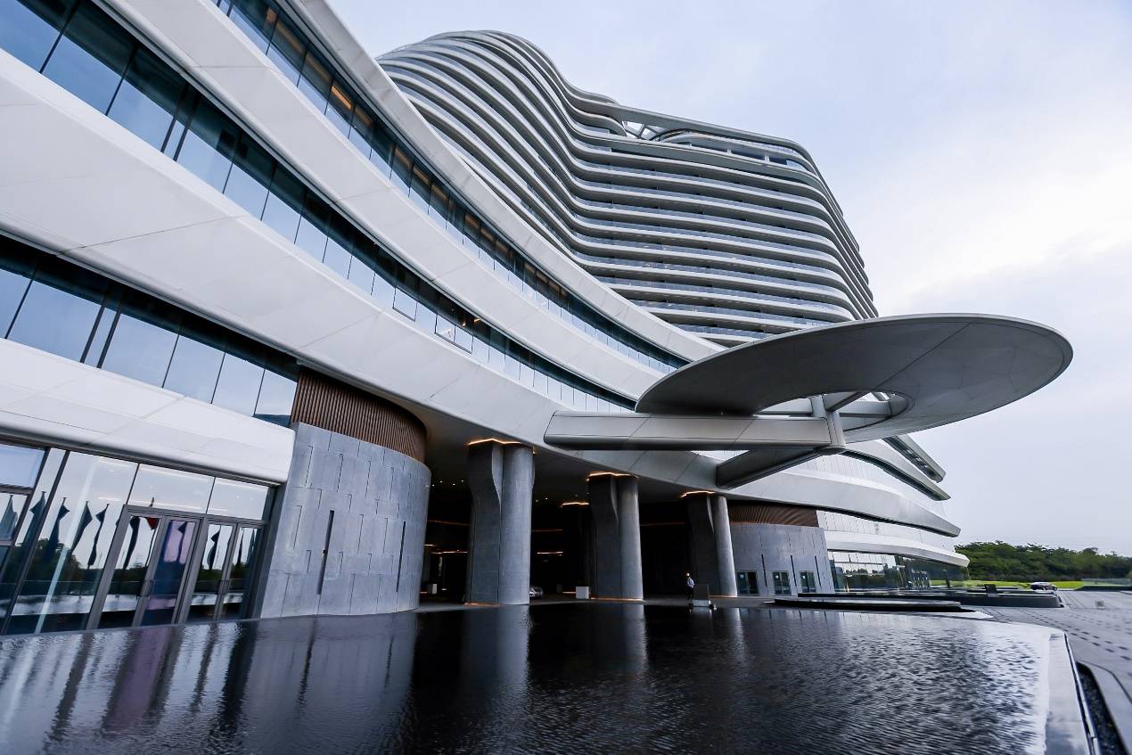 官洲国际生物论坛附属配套服务设施落成,香雪制药香岚官洲酒店盛大