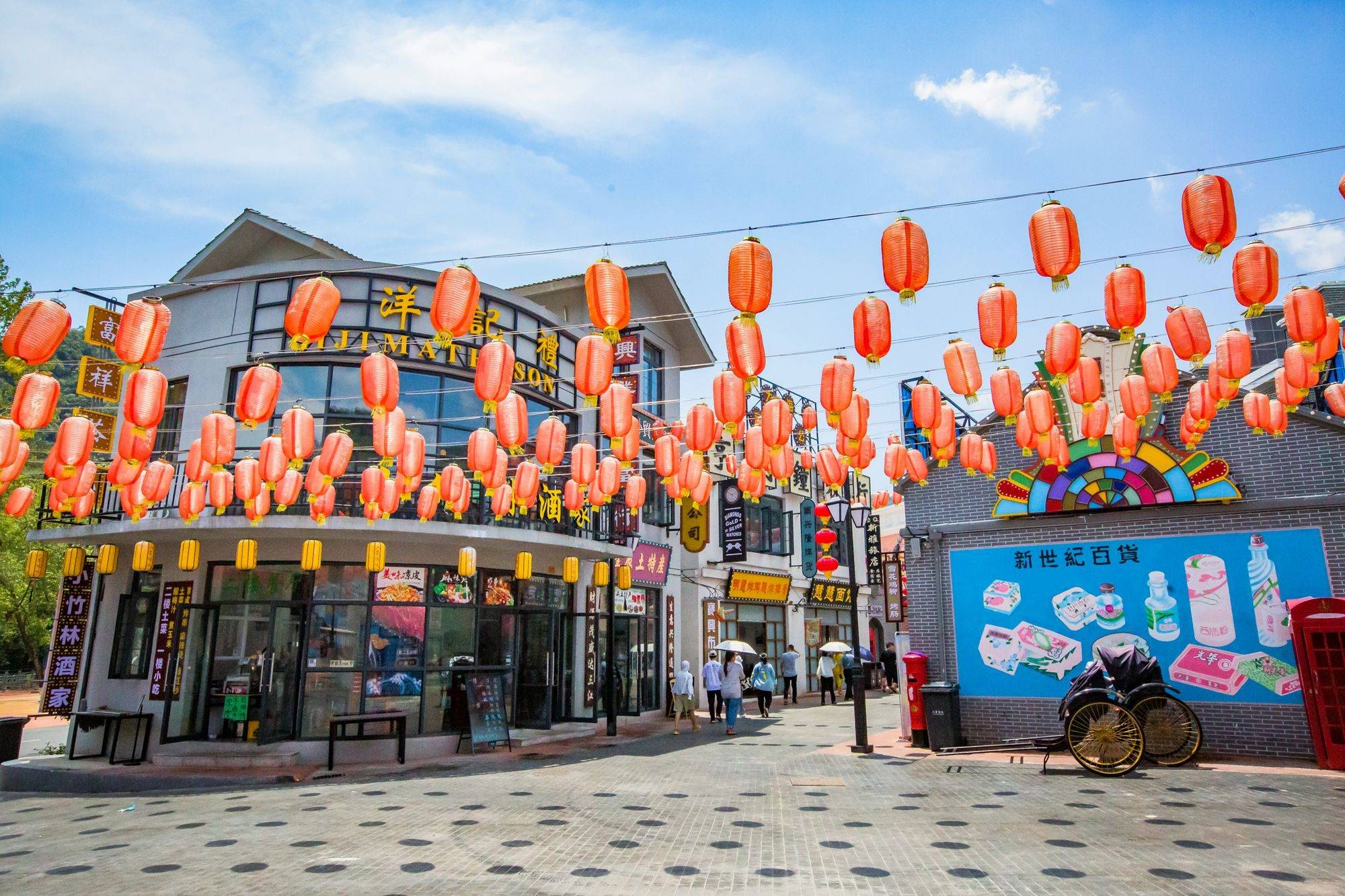 原创安徽六安有一座电影小镇充满了民国风情仿佛回到上世纪30年代