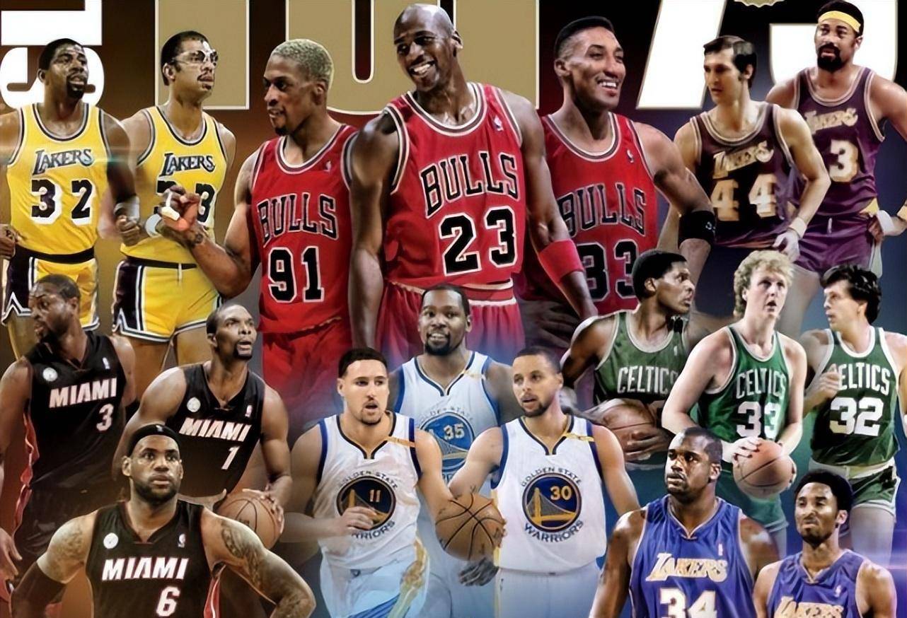 NBA历史前10名球员重排，库里输奥尼尔8号詹姆斯3号