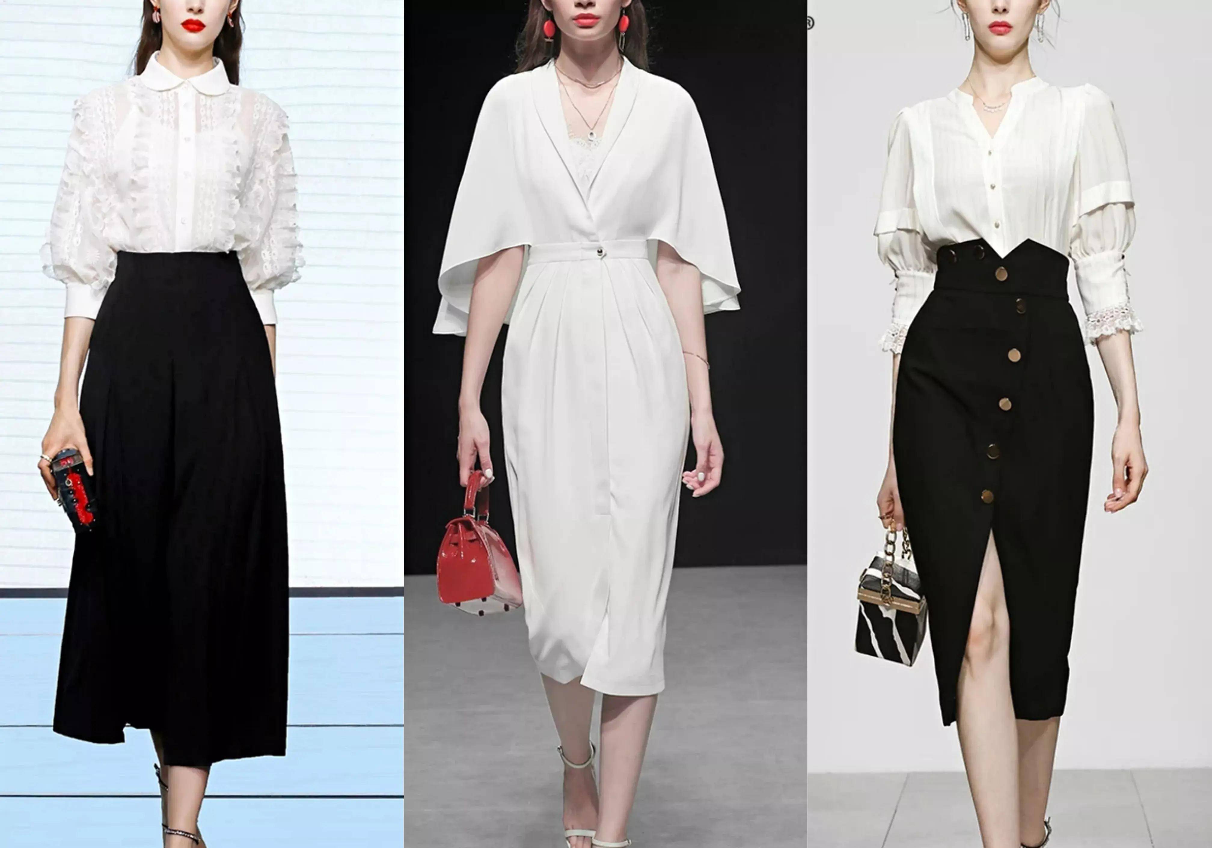 夏天超显贵的"配色"示范,这几个穿搭技巧,让你看起来更高级_白色_颜色