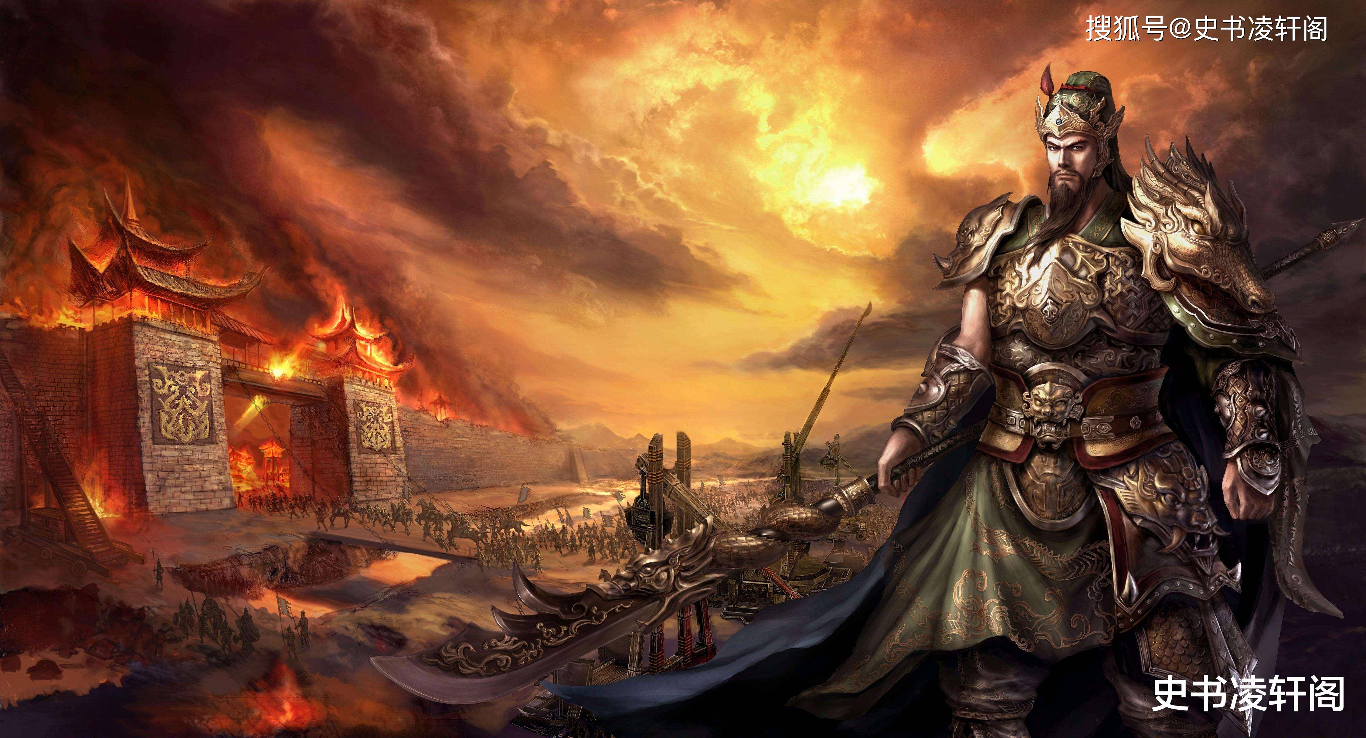 因为吕蒙背信弃义,白衣渡江,从背后偷袭关羽,直接导致关羽腹背受敌