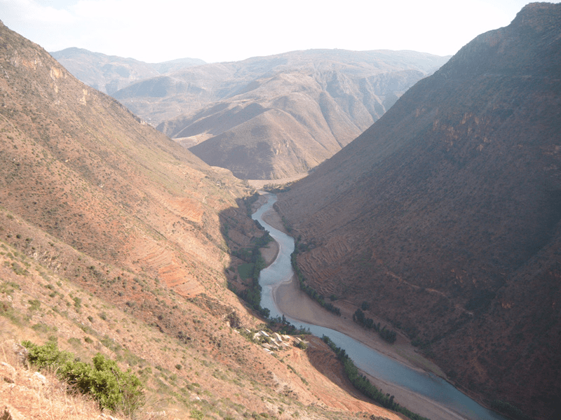深锁于云贵交界大峡谷中的牛栏江,是东方最神秘峡谷.