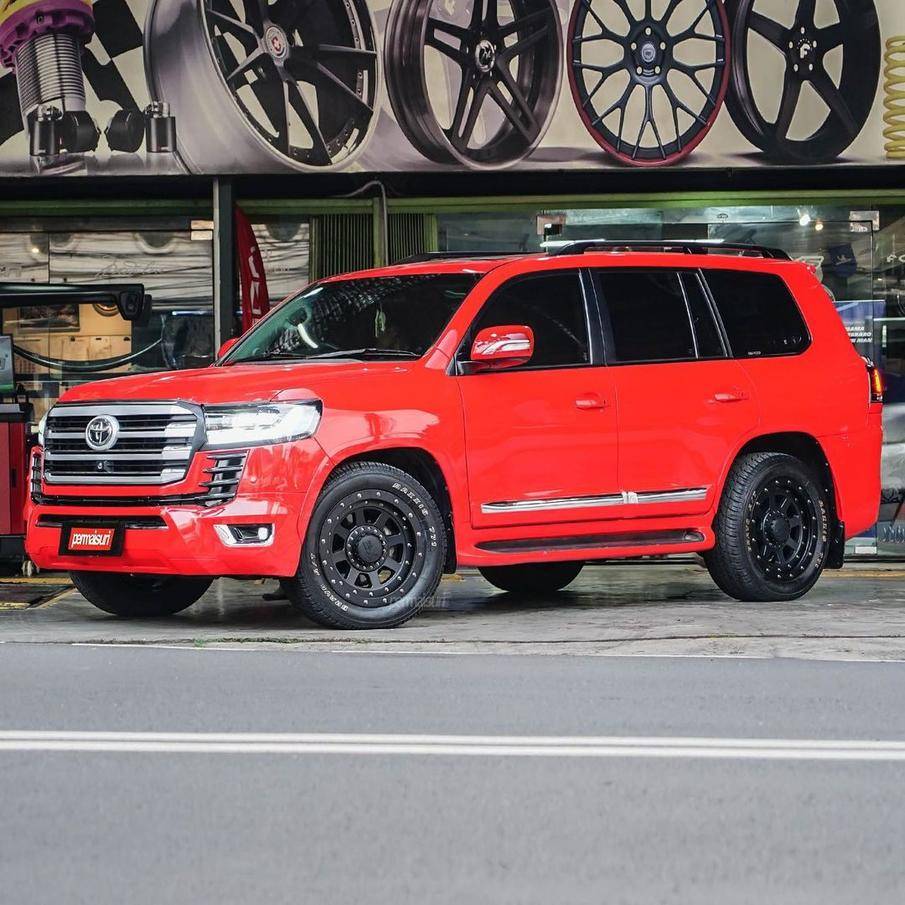 老款真香 红色很漂亮 丰田兰德酷路泽_搜狐汽车_搜狐网