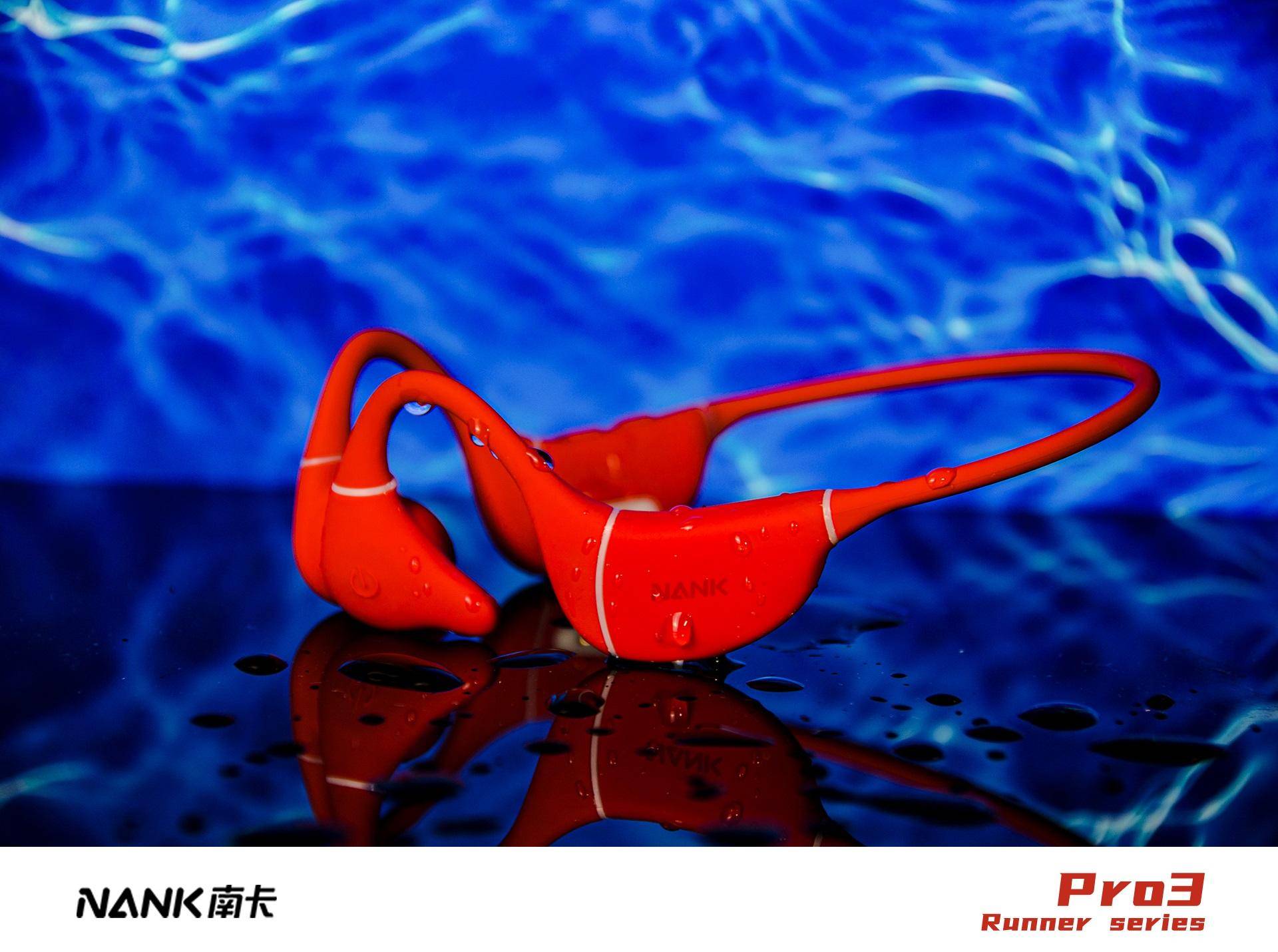 IPX8级防水、16GB音乐存储—南卡Runner Pro3运动型骨传导蓝牙耳机