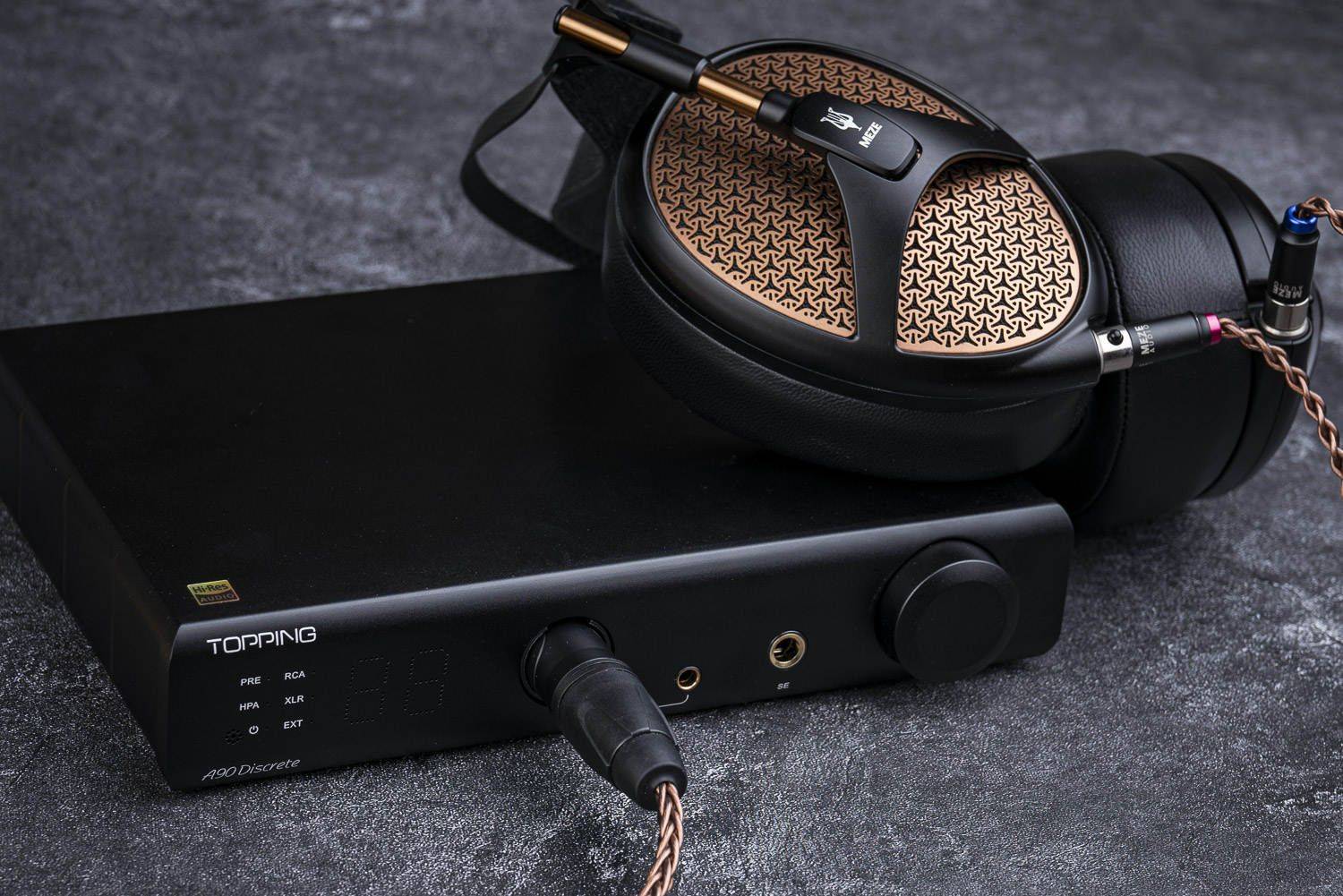 往悦耳方向的一次迈步简评拓品a90discrete耳放