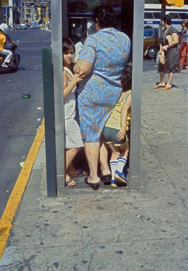 80年代的纽约街头老照片