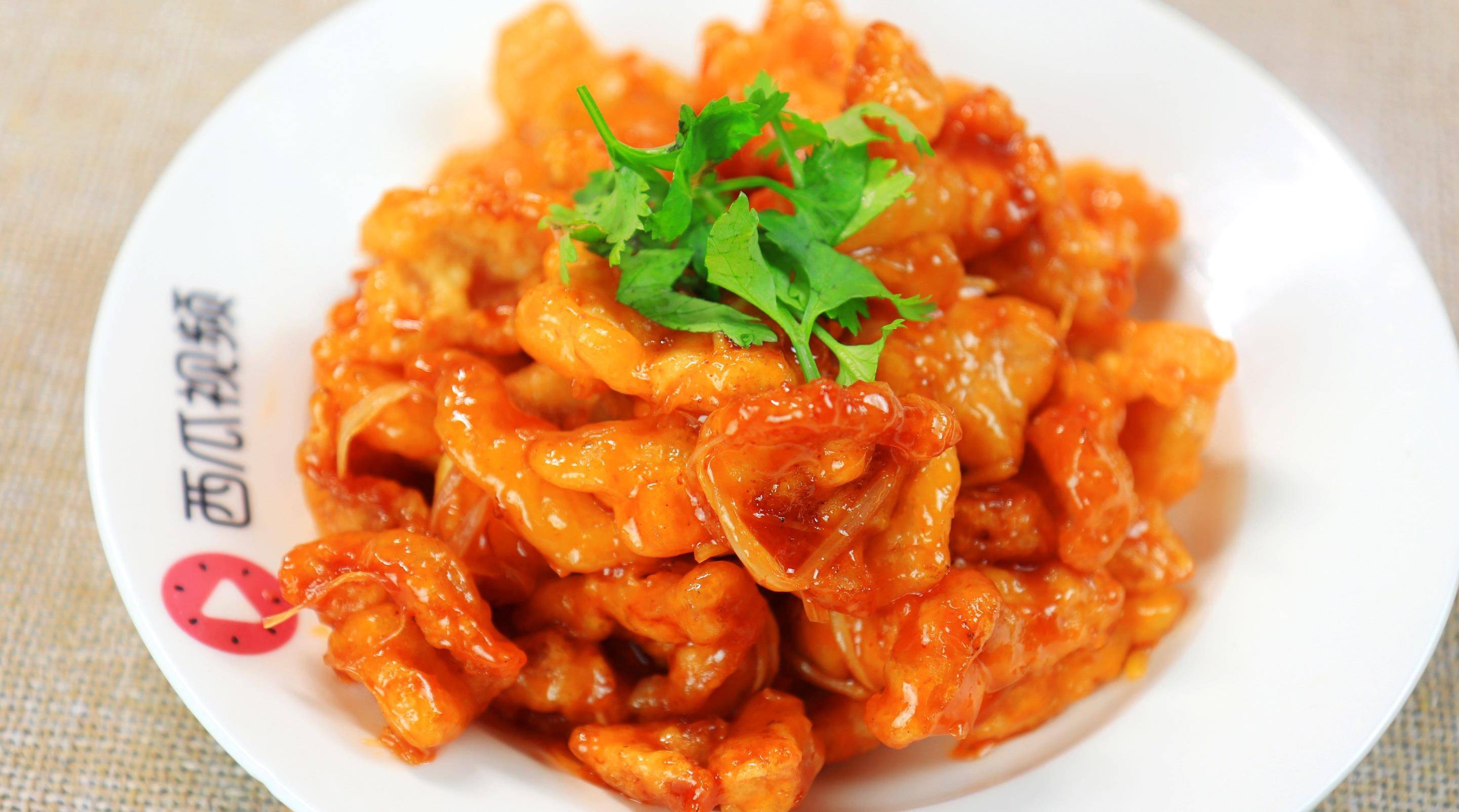 厨师长分享锅包肉的做法,锅包肉清脆不回软,步骤要点很清晰_肉片_清水