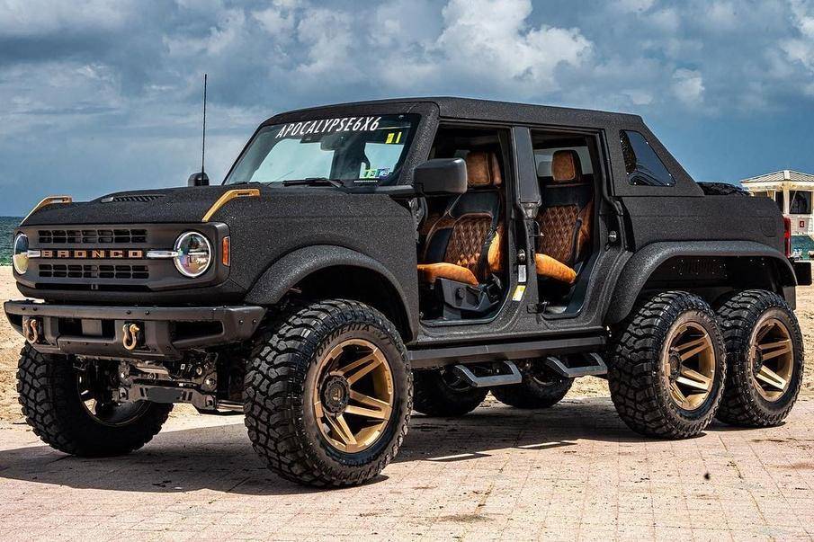 重度改装有越野范有实用感全新福特bronco皮卡