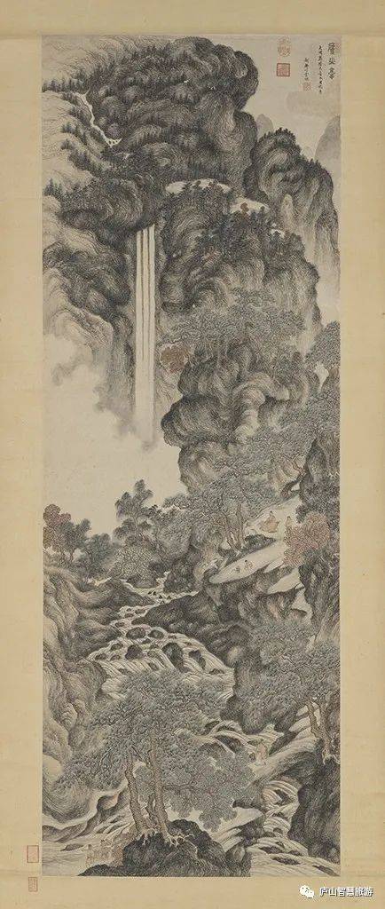 庐山名人字画汇聚_山水画_中国_顾恺之