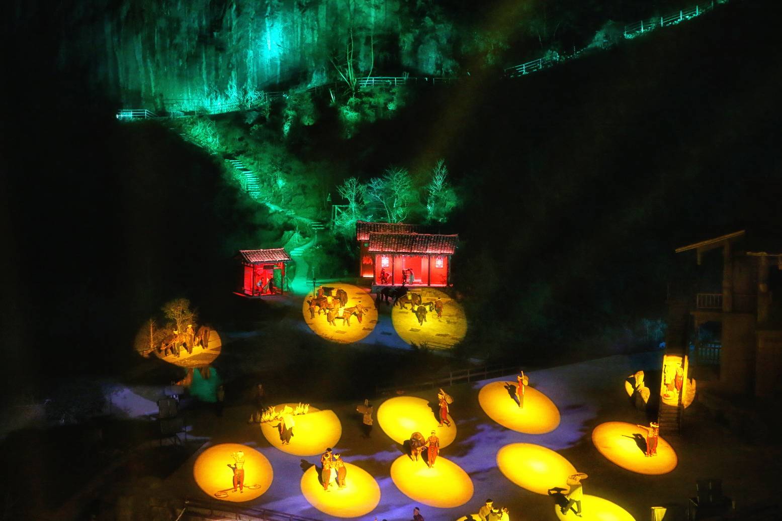 重庆印象武隆实景演出旅游购票出行攻略_观众_川江_游客