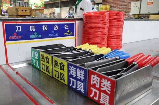 宁德色标管理模式:食品用具齐"上色" 精细管理更"出色"_餐饮_服务