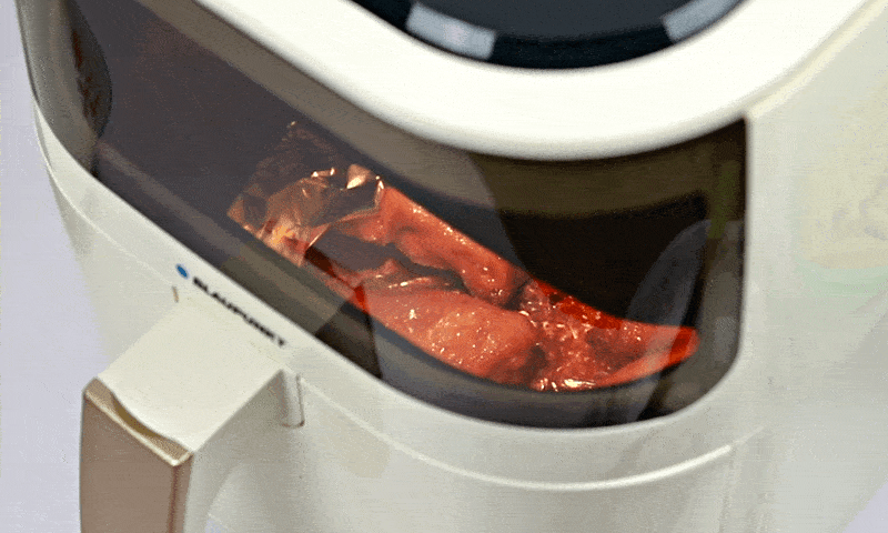 看得见的美味,蓝宝可视化空气炸锅,让健康美食轻松享用