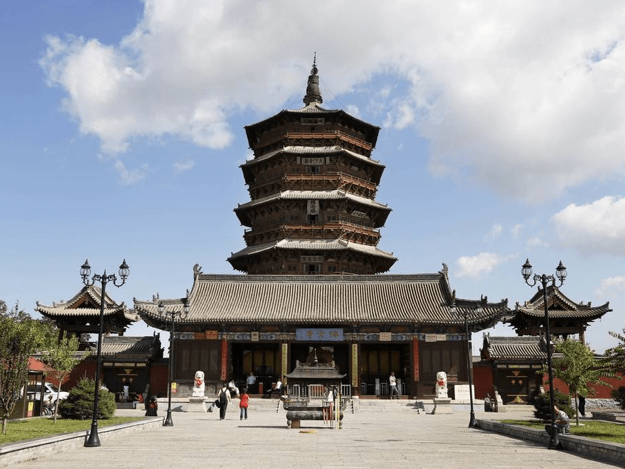 山西释迦塔世界最高的木塔