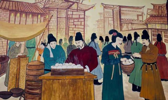 “新罗”唐朝文化绚烂多彩，为当时世界之文化中心，受到各国的崇拜