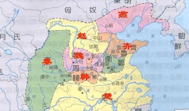 “楚国”战国早期，宋、郑等小国存在，对新时代三晋与楚国争战有何影响