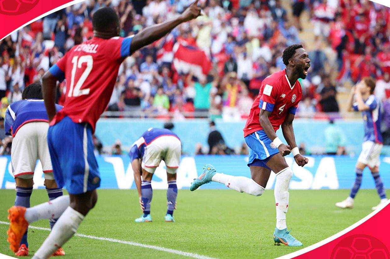 “哥斯达黎加”世界杯-富勒一剑封喉日本0-1遭哥斯达黎加绝杀