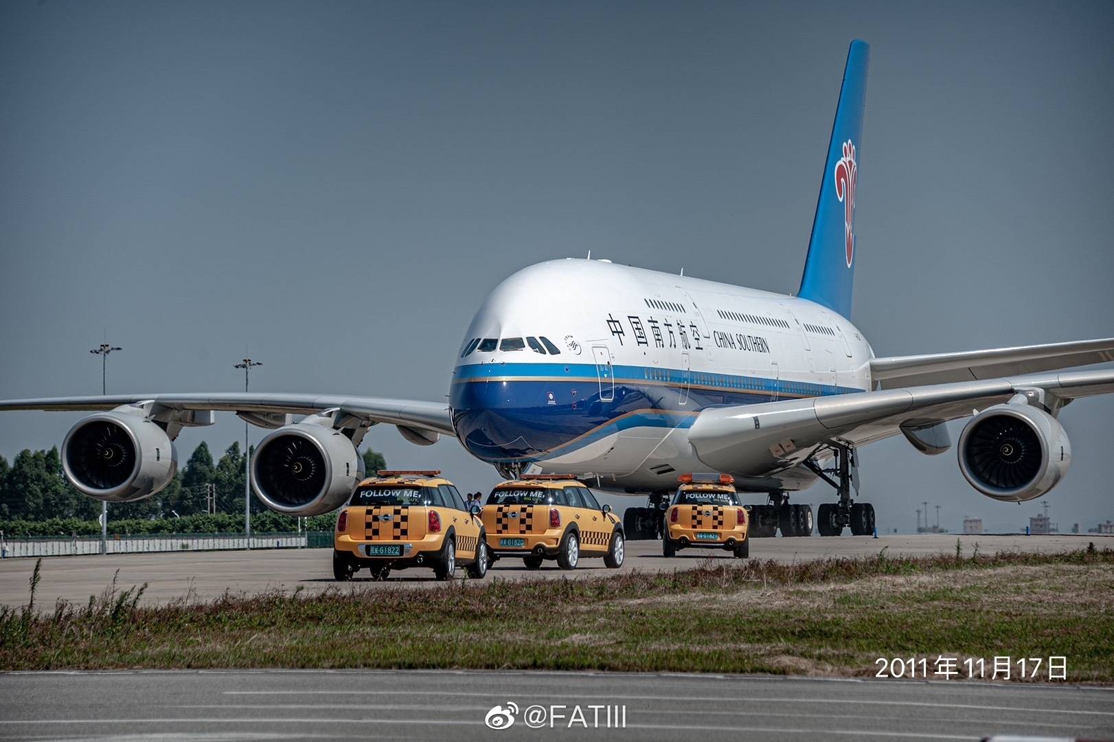 刚刚,南航最后2架a380飞往美国飞机坟场,中国再无巨无霸客机_广州白云