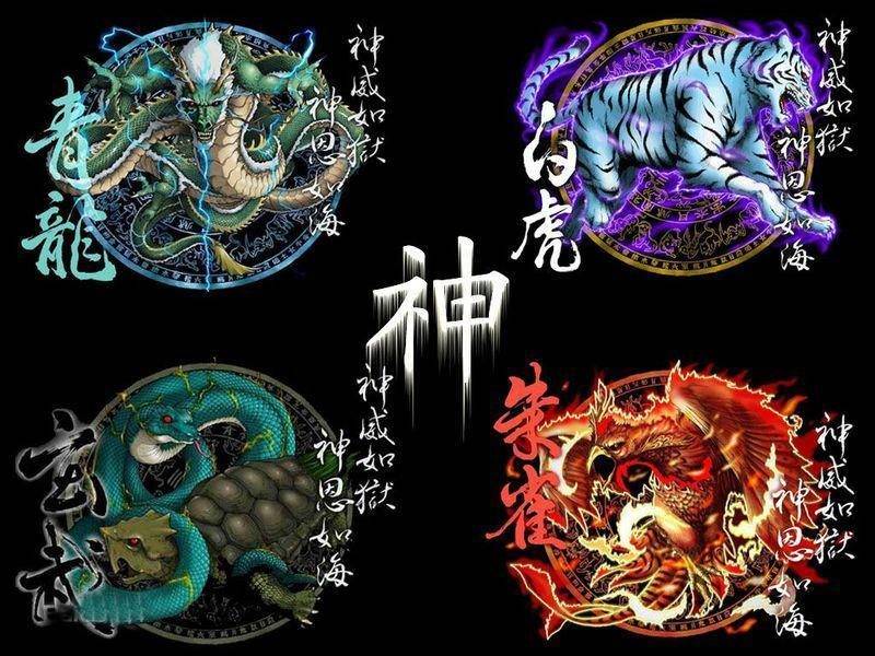 左青龙右白虎，前朱雀后玄武”，中间是啥神兽？有何讲究？_搜狐网