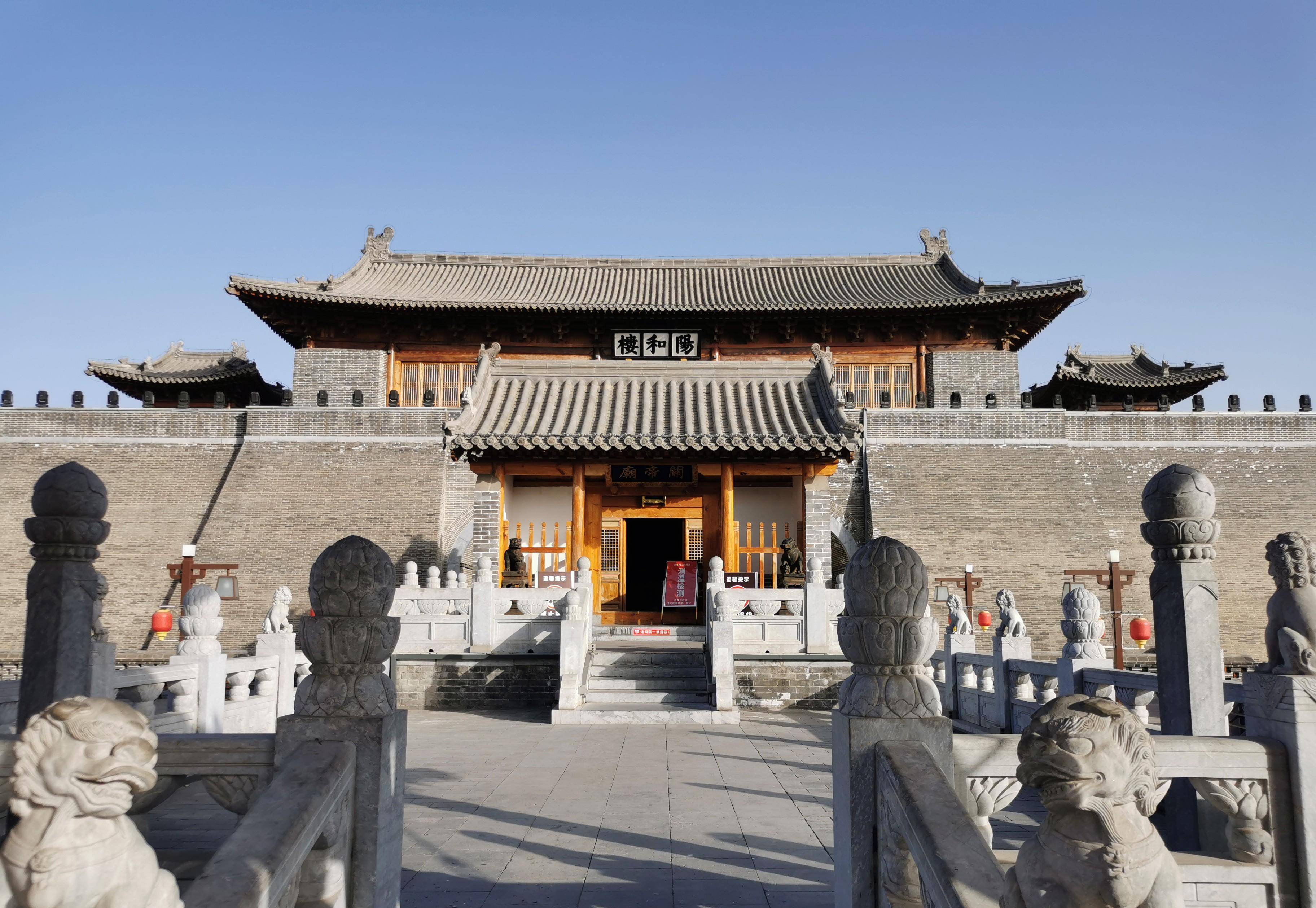 在正定历史上阳和楼的名气非常大,也是正定古城的地标建筑,在元代和