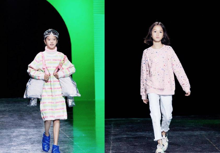 10岁大长腿走秀尽显气质,真够亮眼的!_考拉_张伦_孩子