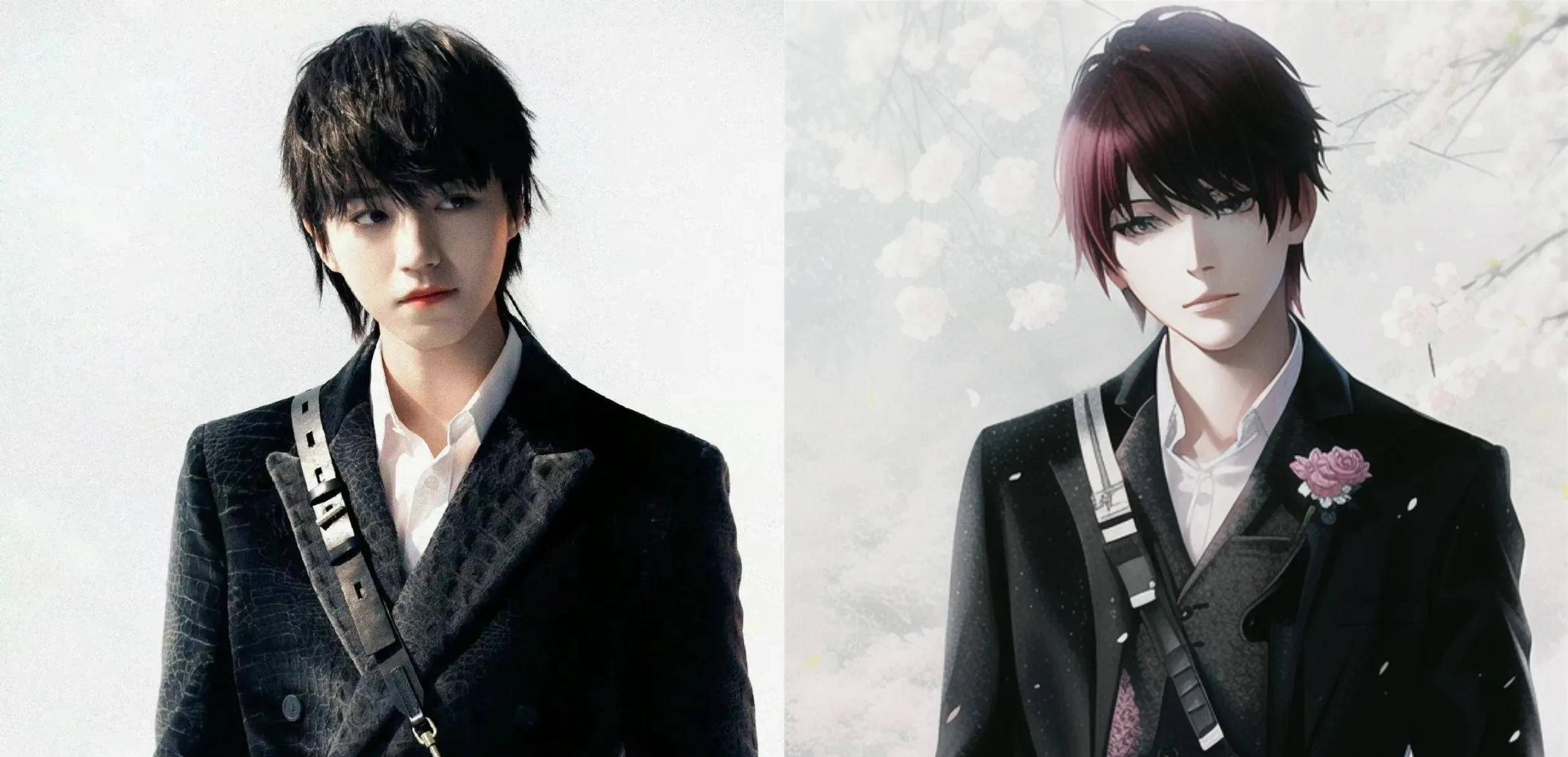 男星集体穿越动漫,最后一位绝对第一,帅炸天_真人_吴磊_系列