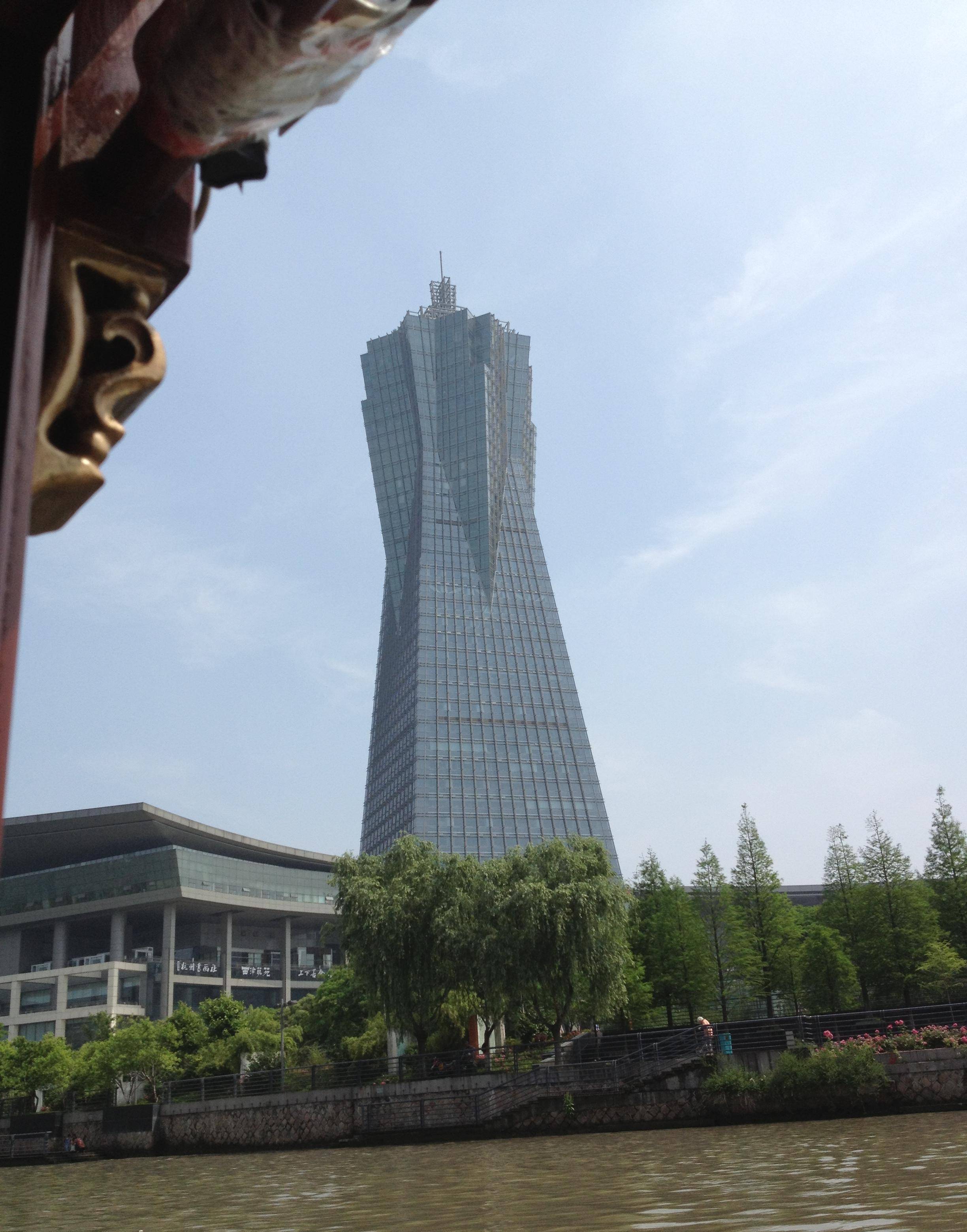 杭州环球中心简笔画图片