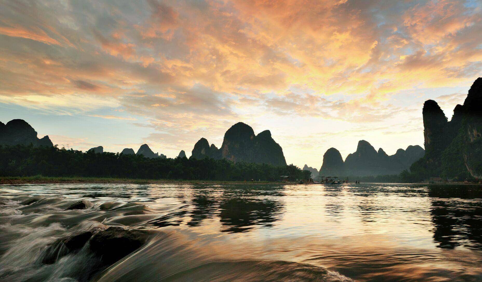 来广西旅游,不能错过桂林旅游圈之漓江风景区,你去过几个景点_古镇